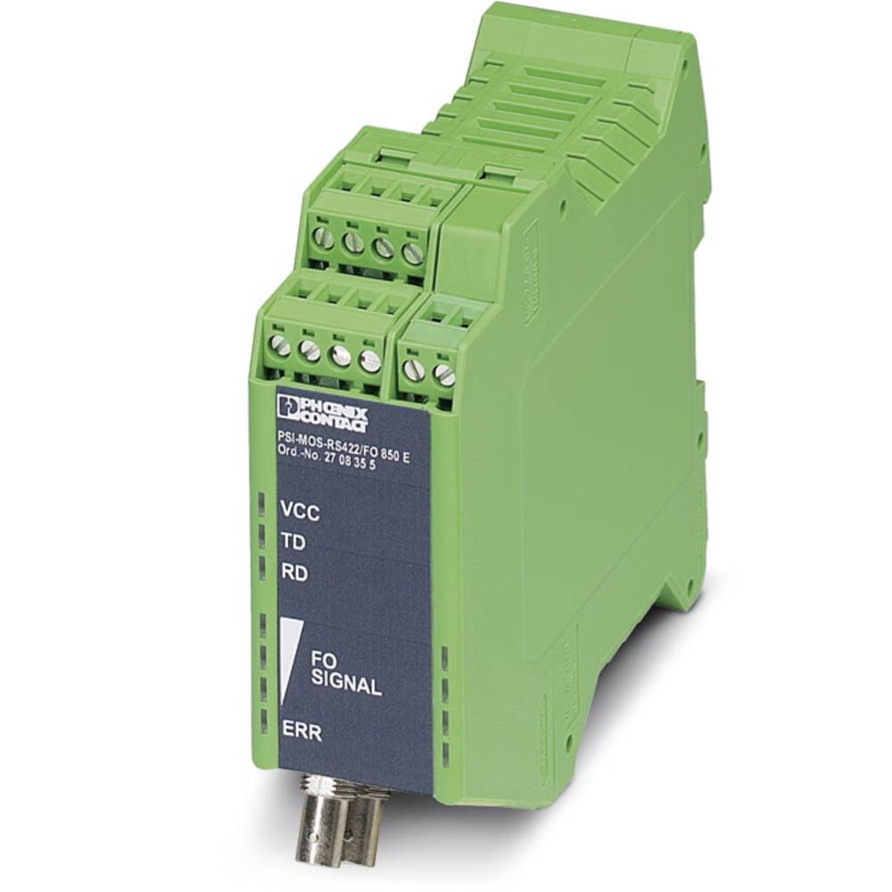Phoenix Contact převodník pro optický kabel PSI-MOS-RS422/FO 850 E konvertor optických kabelů