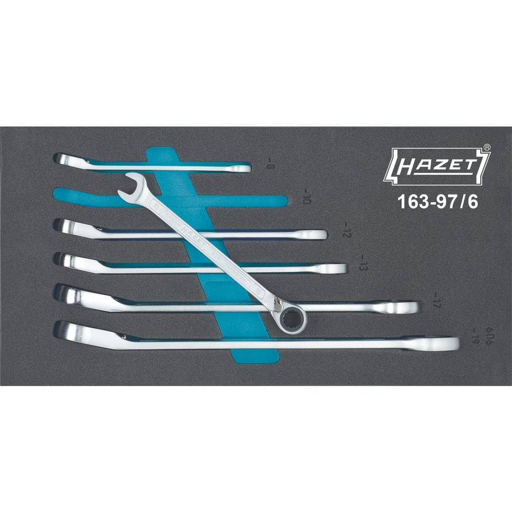 Hazet 163-97/6 sada ráčnových klíčů 6dílná 8 - 19 mm