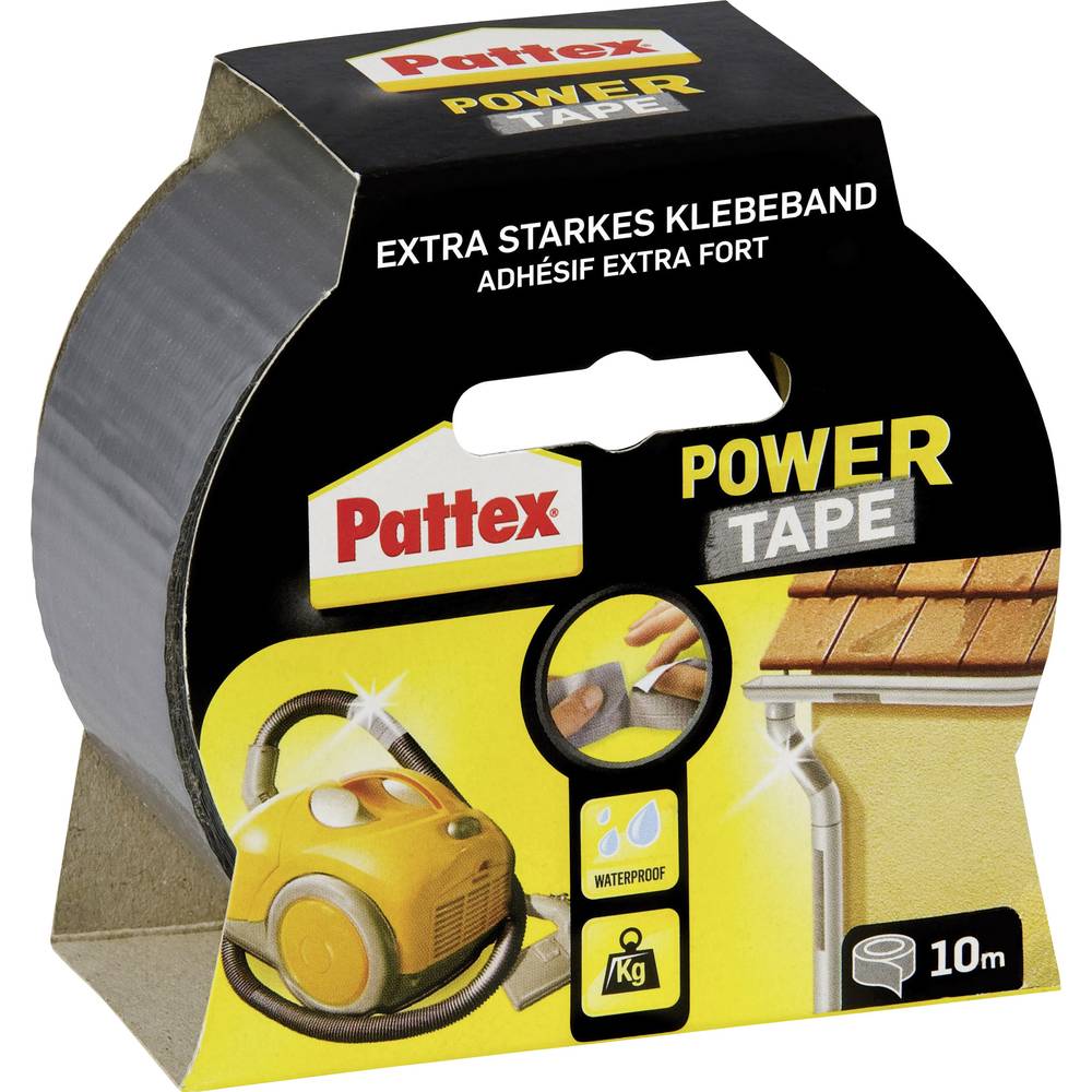 Pattex PT1DS páska se skelným vláknem Pattex Power Tape stříbrná (d x š) 10 m x 50 mm 1 ks