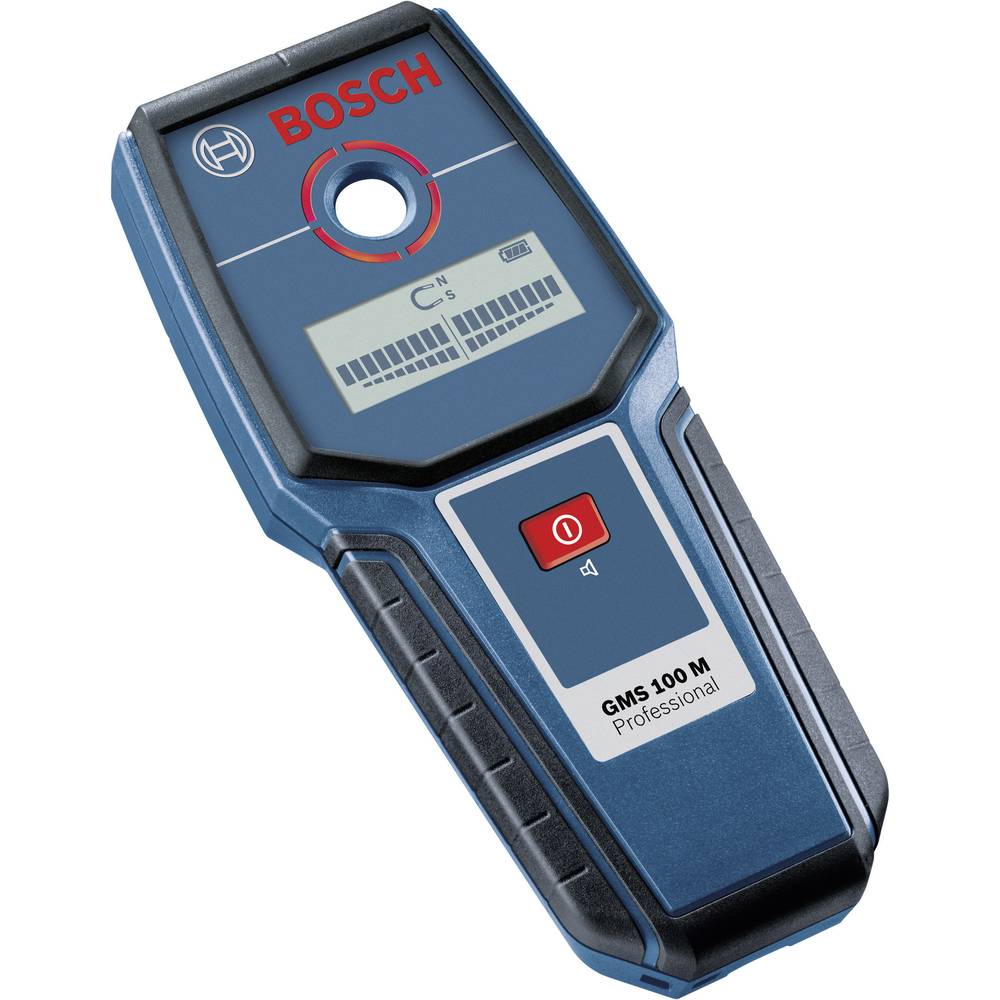 Bosch Professional detektor GMS 100 M 0601081100 Detekční hloubka (max.) 100 mm Druh materiálu železných kovů, neželezný