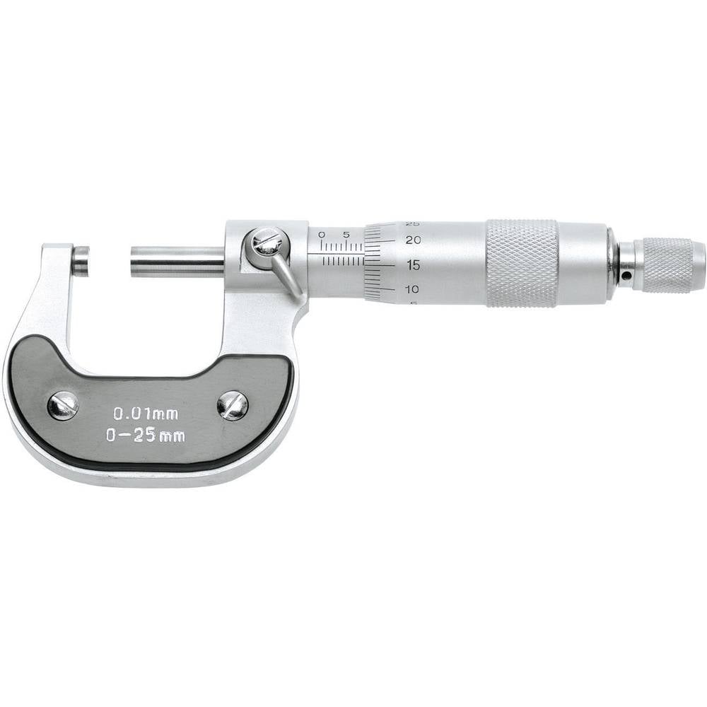 Horex 2304513-ISO třmenový mikrometr Kalibrováno dle (ISO) 25 - 50 mm Odečet: 0.01 mm