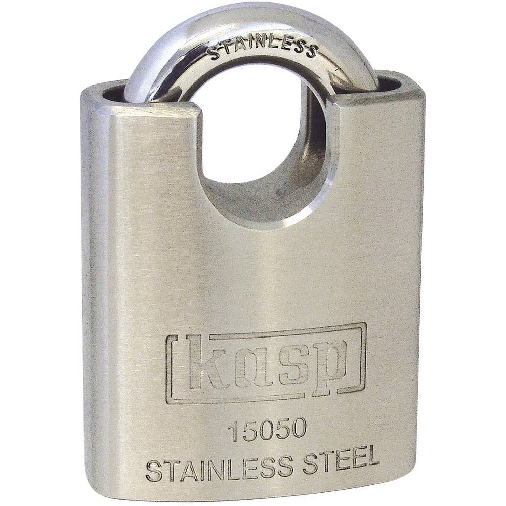 Kasp K15050D visací zámek 50 mm zámky s různými klíči stříbrná na klíč