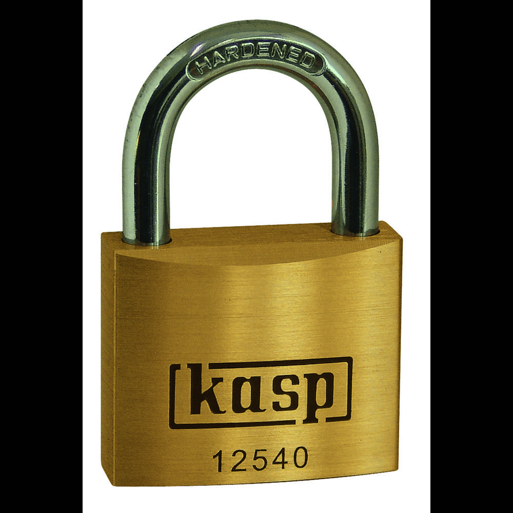 Kasp K12530 visací zámek 30 mm zámky s různými klíči zlatožlutá na klíč