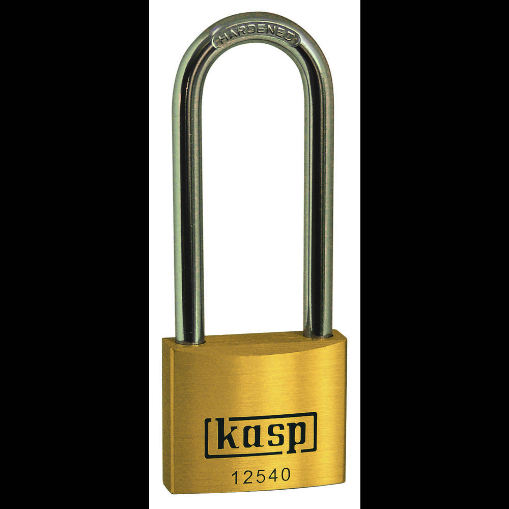 Kasp K12550L80D visací zámek 50 mm zámky s různými klíči zlatožlutá na klíč