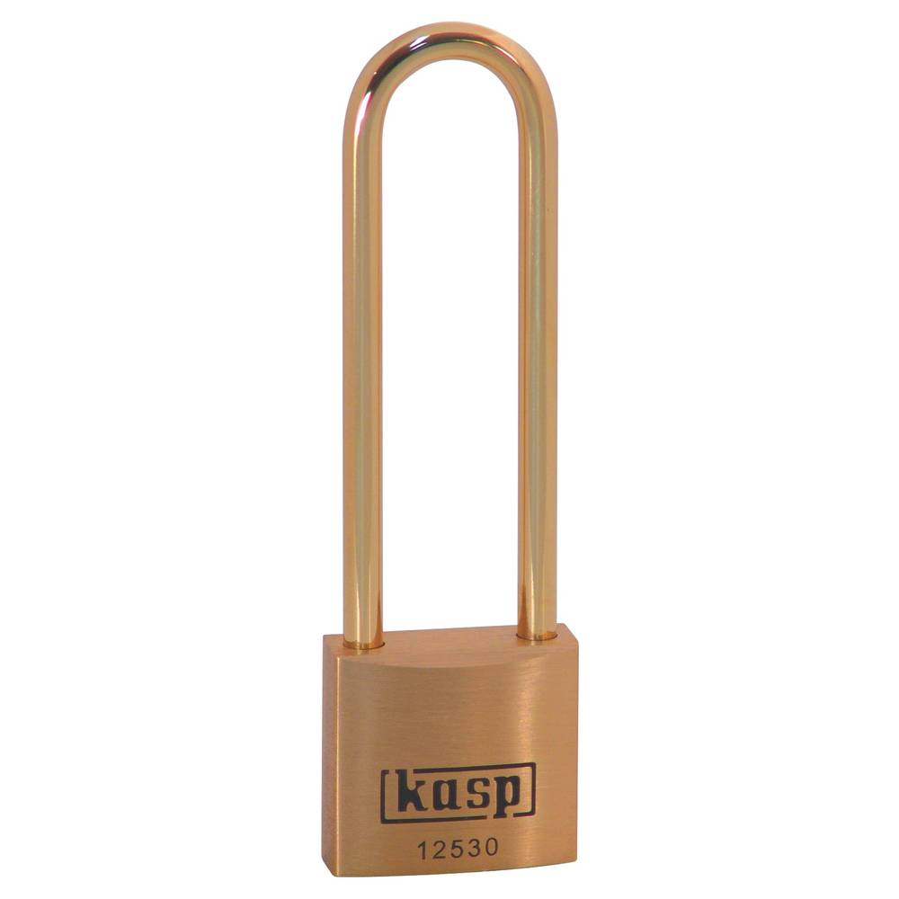 Kasp K12530L70BD visací zámek 30 mm zámky s různými klíči zlatožlutá na klíč