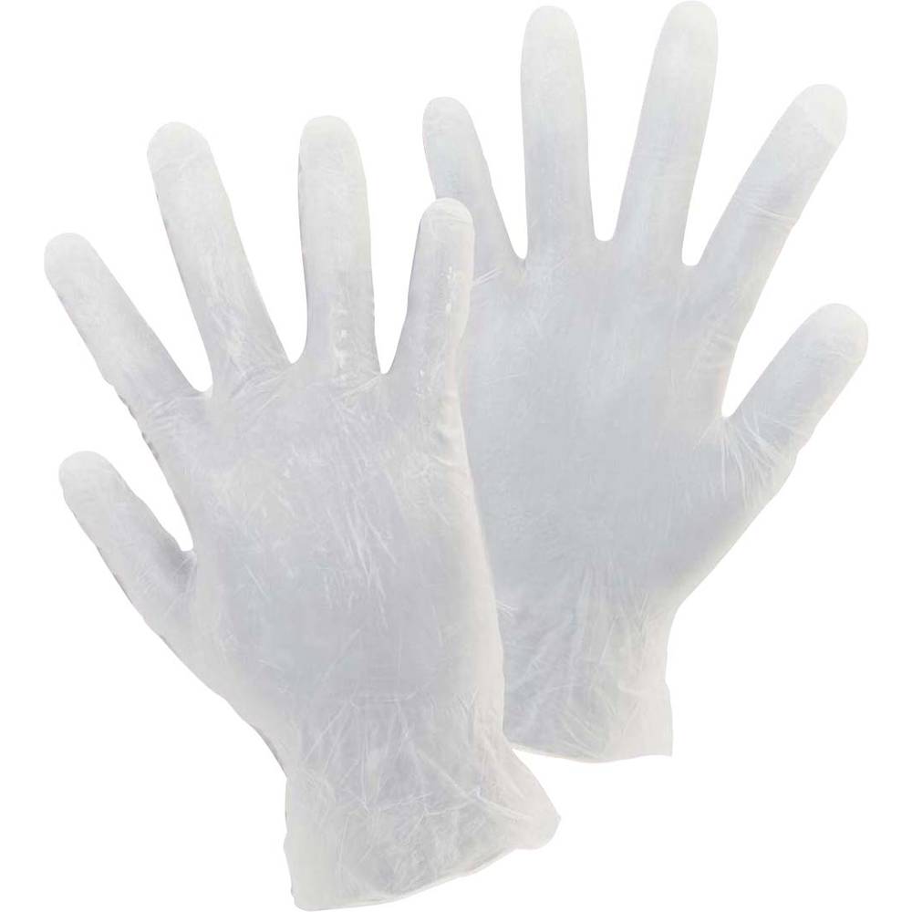 L+D CleanGo 14698-7 100 ks latex jednorázové rukavice Velikost rukavic: 7, S