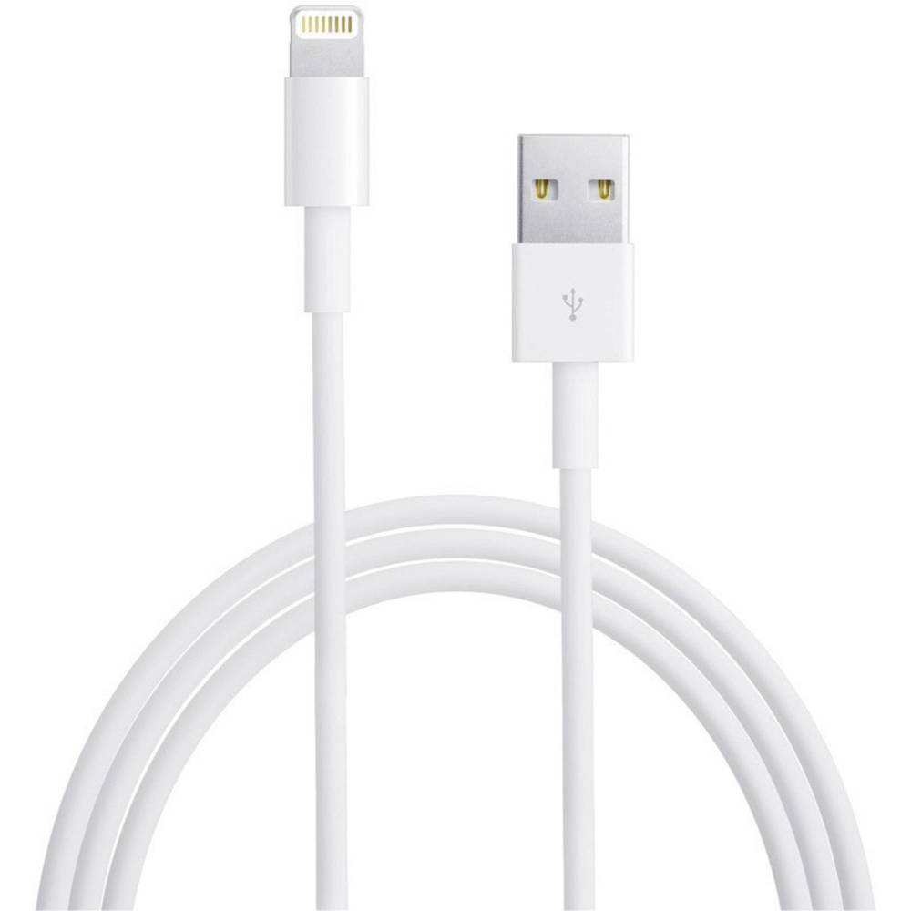 Apple Apple iPad/iPhone/iPod kabel [1x USB 2.0 zástrčka A - 1x dokovací zástrčka Apple Lightning] 2.00 m bílá