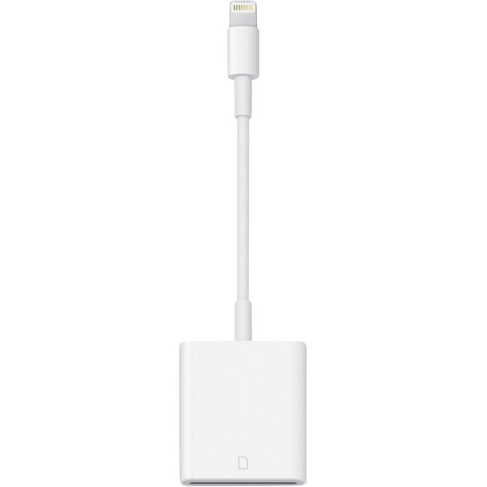 Apple Apple iPad/iPhone/iPod adaptér [1x dokovací zástrčka Apple Lightning - 1x slot na SD karty] 0.10 m bílá