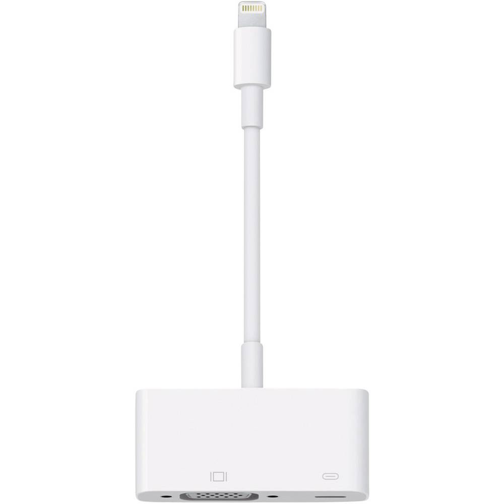 Apple Apple iPad/iPhone/iPod adaptér [1x dokovací zástrčka Apple Lightning - 1x VGA zásuvka] 10.00 cm bílá