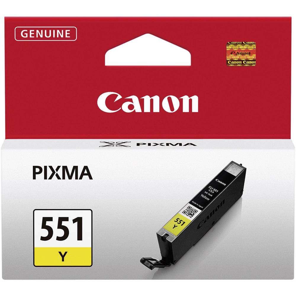 Canon Ink CLI-551Y originál žlutá 6511B001
