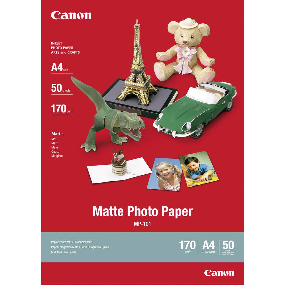 Canon Matte Photo Paper MP-101 7981A005 fotografický papír A4 170 g/m² 50 listů matný