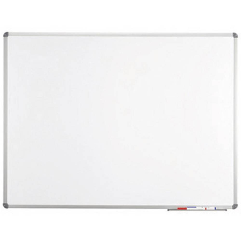 Maul bílá popisovací tabule Whiteboard MAULstandard (š x v) 200 cm x 100 cm šedá plastový vč. odkládací misky , formát n