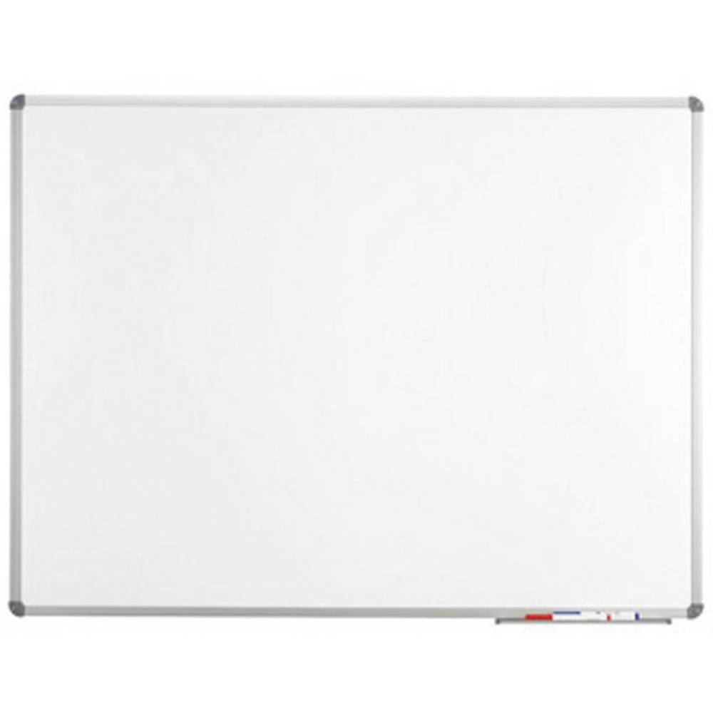 Maul bílá popisovací tabule Whiteboard MAULstandard (š x v) 300 cm x 120 cm šedá emailový nátěr vč. odkládací misky , fo