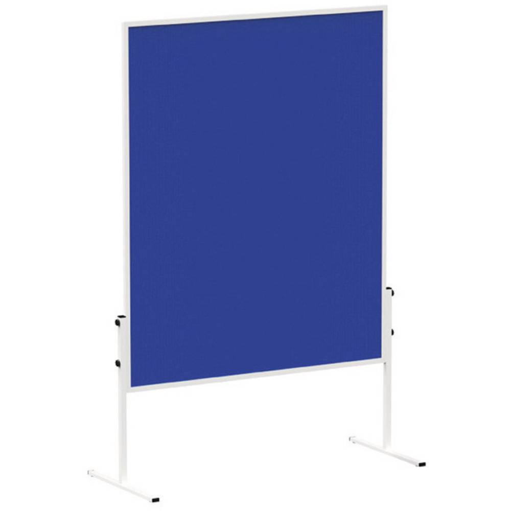 Maul sloupek pro moderační stěnu Moderationstafel MAULsolid (š x v) 120 cm x 150 cm plsť modrá včetně koleček, nástěnka,