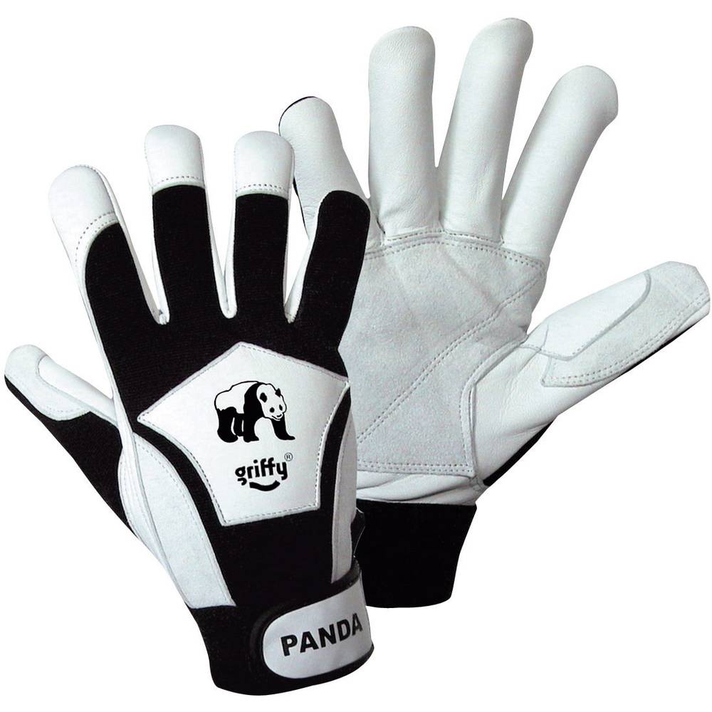 L+D Griffy Panda 1730-9 kůže nappa montážní rukavice Velikost rukavic: 9, L EN 388 CAT II 1 pár