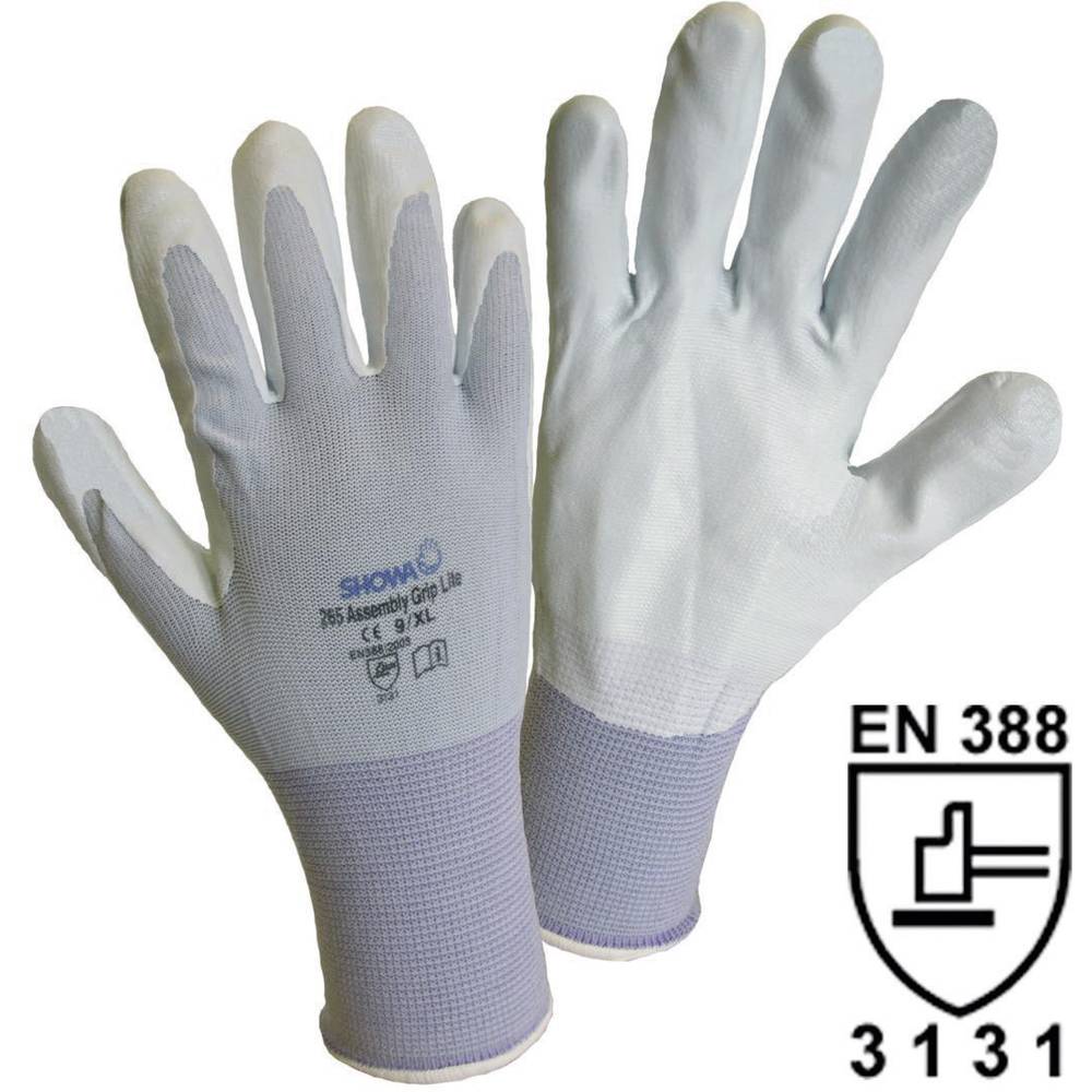 Showa 265 Assembly 1164-9 nylon pracovní rukavice Velikost rukavic: 9, XL CAT II 1 pár