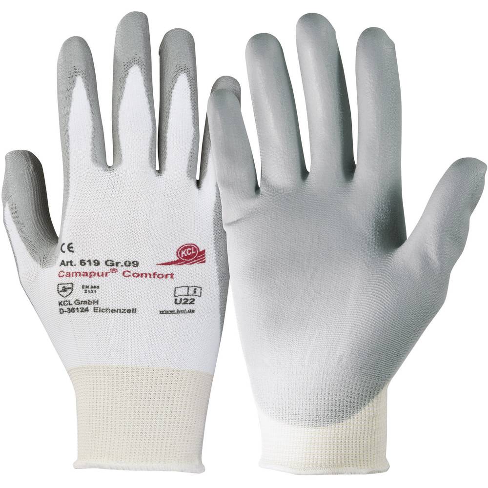 KCL Camapur ® Comfort 619-11 polyuretan, polyamid pracovní rukavice Velikost rukavic: 11, XXL EN 388 CAT II 1 pár