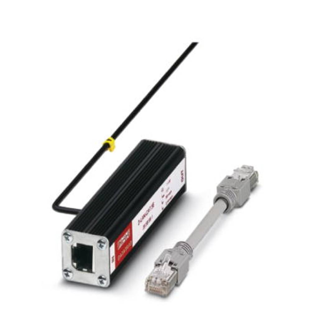 Phoenix Contact 2858991 D-LAN-CAT.5E mezizásuvka s přepěťovou ochranou Přepětová ochrana pro: síť (RJ45) 2.5 kA 1 ks