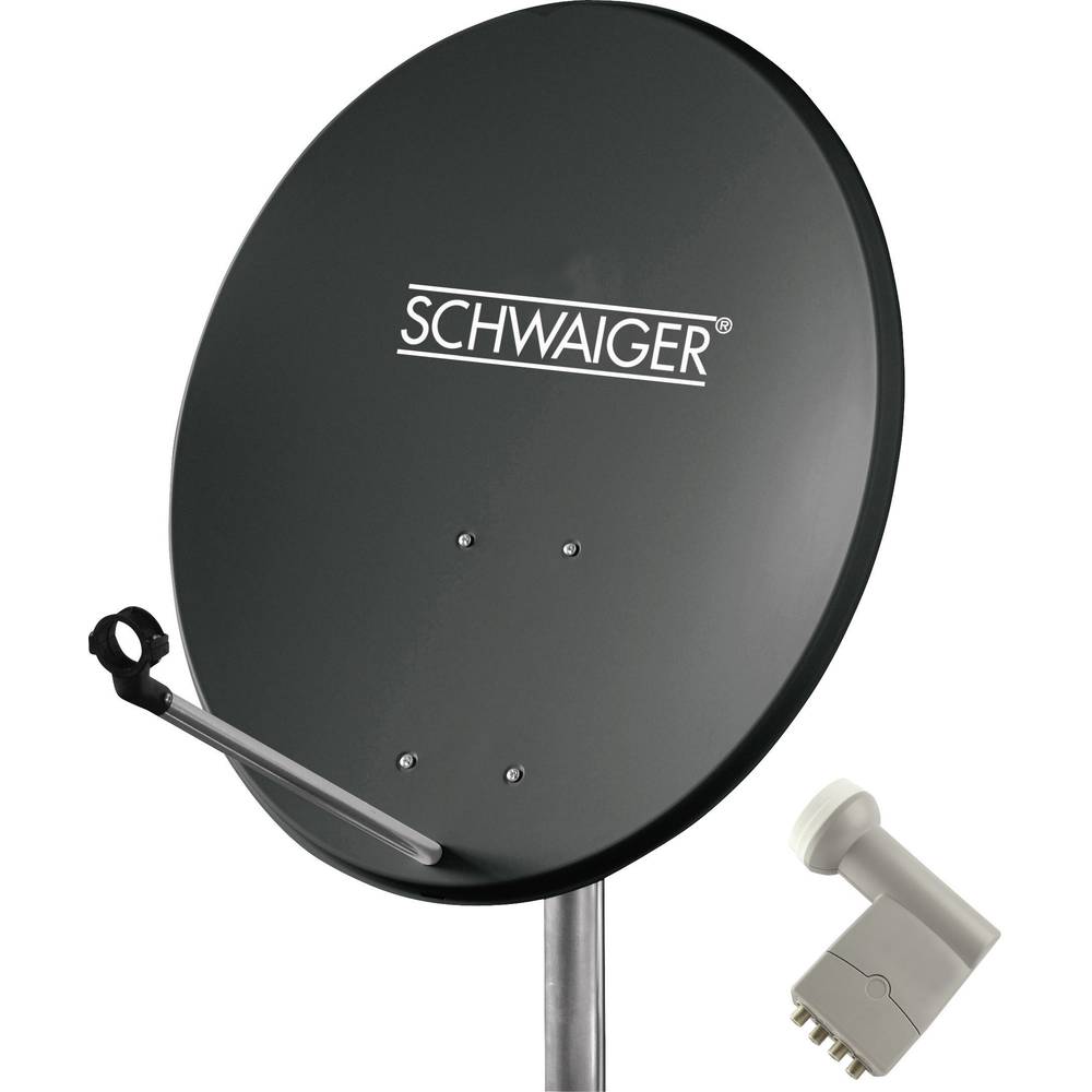 Schwaiger SPI5501SET4 satelit bez přijímače Počet účastníků: 4