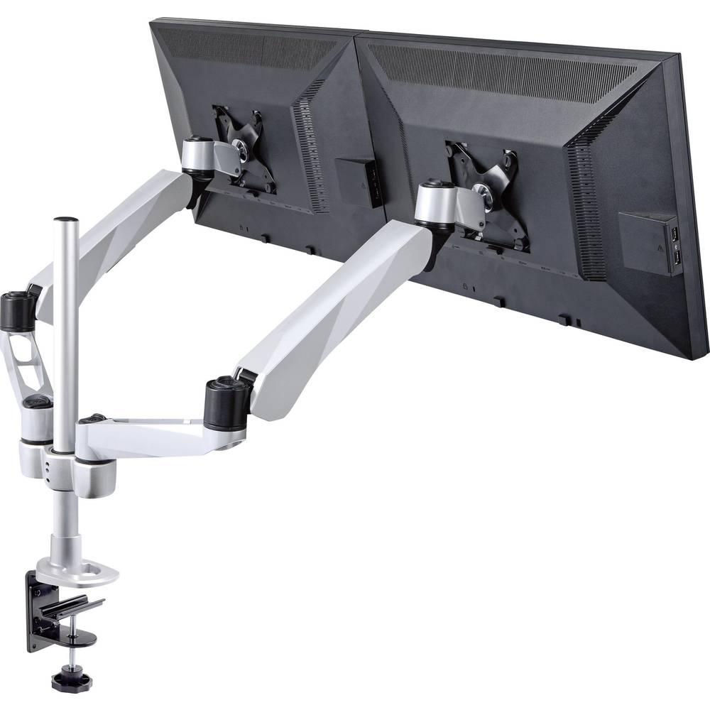 SpeaKa Professional SP-3947568 Flex 2násobný držák na stůl pro monitor 25,4 cm (10) - 68,6 cm (27) nastavitelná výška, n