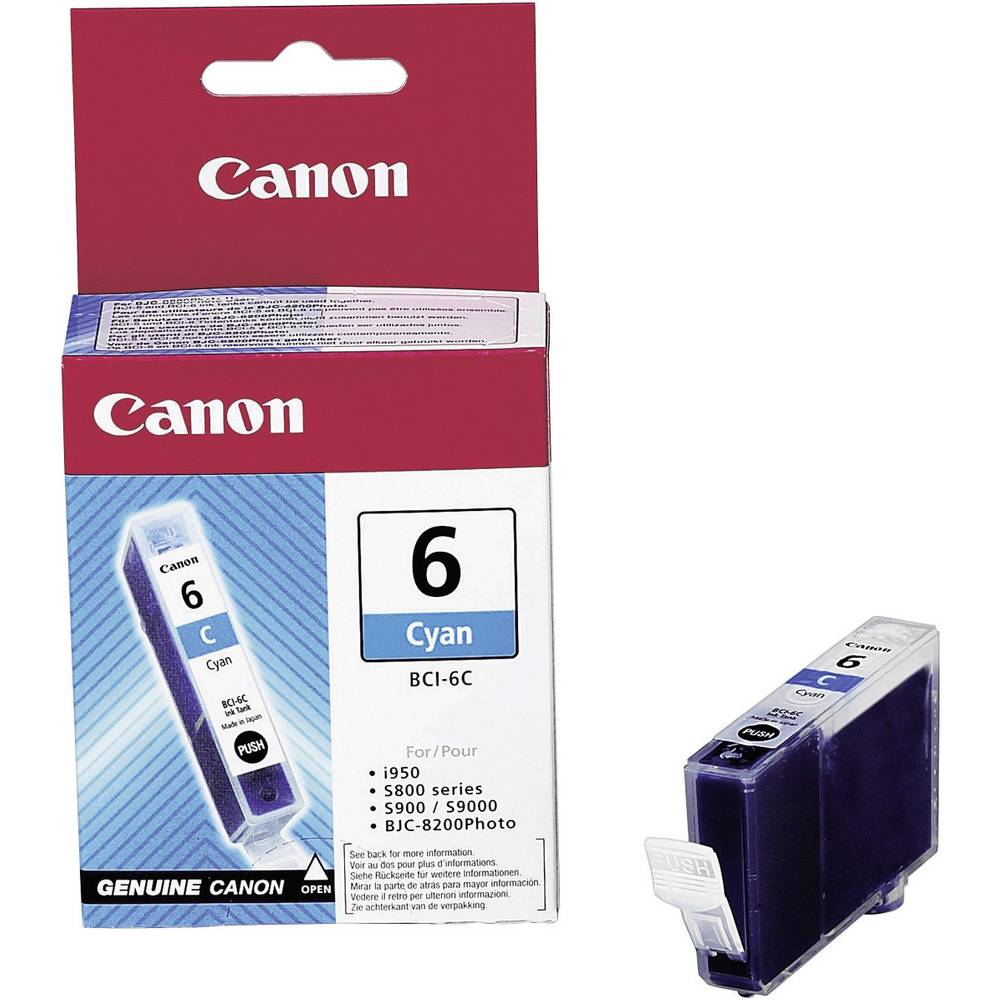 Canon Ink BCI-6C originál azurová 4706A002
