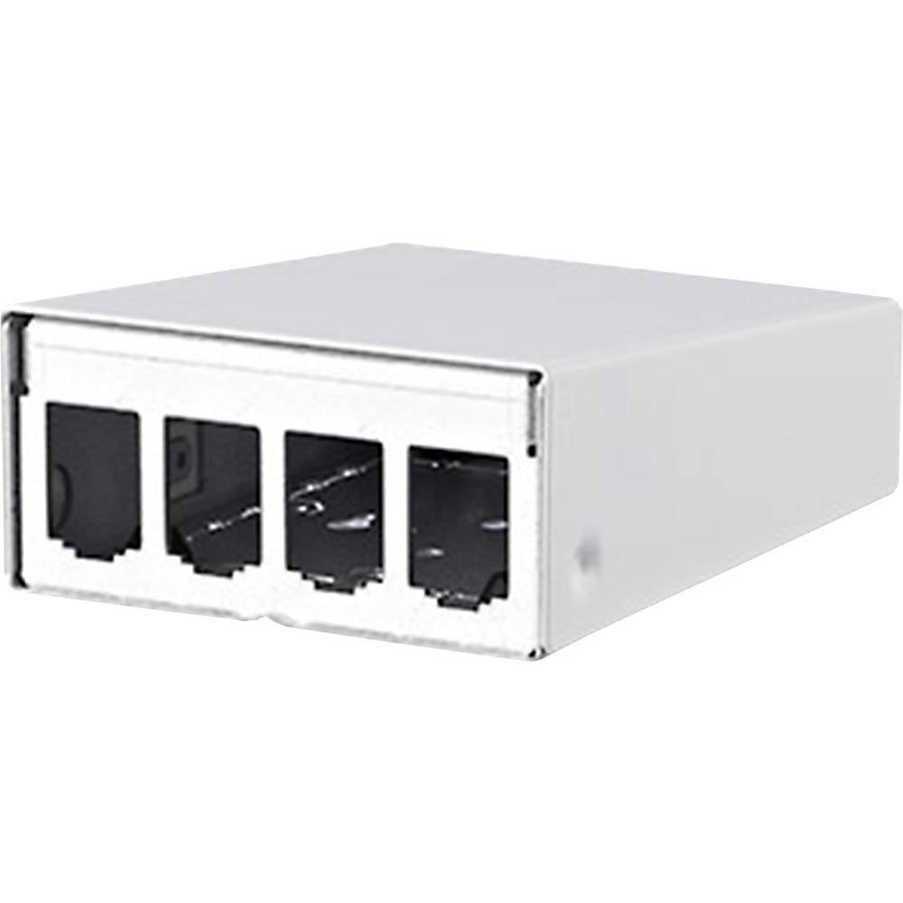 Metz Connect 130861-0402-E 4 porty síťový patch panel nevybavený specifikací 1 U bílá