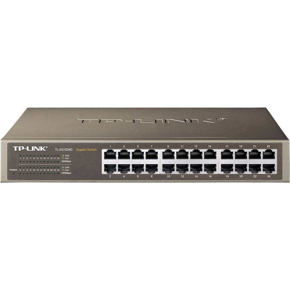 TP-LINK TL-SG1024D síťový switch, 24 portů, 1 GBit/s