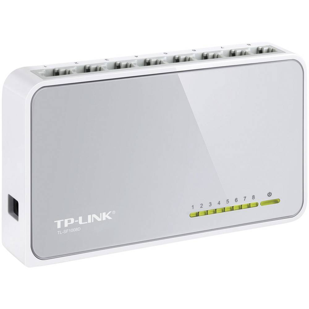 TP-LINK TL-SF1008D síťový switch 8 portů, 100 MBit/s