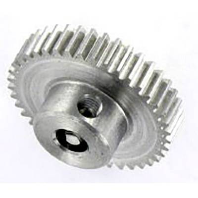 Reely Stål Cylindrisk tandhjul Modul-type: 0.5 Borings-diameter: 4 mm Antal tænder: 40