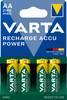 Varta RECH.AC.Power AA2100mAh BLI4 Genopladeligt AA-batteri NiMH 2100 mAh 1.2 V 4 stk