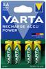 Varta RECH.AC.Power AA2600mAh BLI4 Genopladeligt AA-batteri NiMH 2600 mAh 1.2 V 4 stk