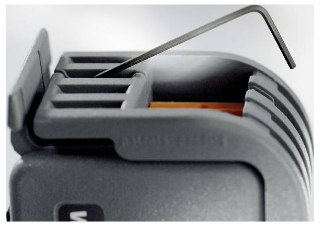 Weidmüller 9005700000 CST VARIO Afisoleringsautomat Egnet til Koaxialkablar, runda datorkablar 2.5 til 8 mm RG58, RG71, -3
