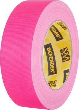 DEFENDER by Adam Hall Defender 58065NPIN Tekstiltape GAFFER Neonpink (L x B) 25 m x 38 mm 1 stk