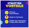 Avery-Zweckform 3174 Etiketter Ø 18 mm Papir Neongrøn 96 stk Permanent vedhæftningsevne Markeringspunkter etiketter