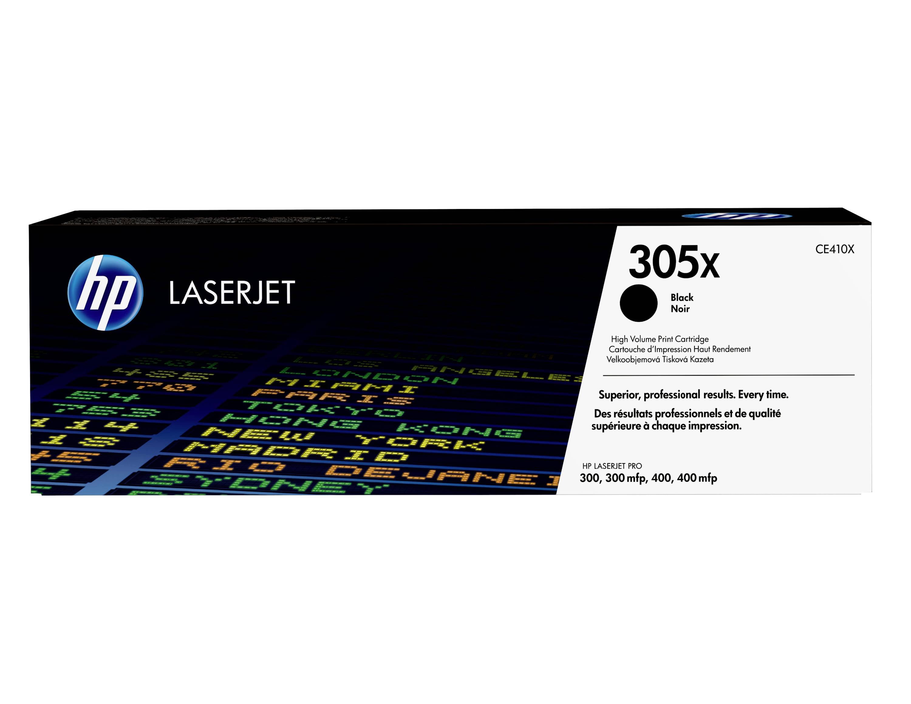 HP 305X CE410X Tonere Sort 4000 Sider Original Toner-kassette