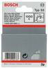 Fine trådklammer type 53, 11,4 x 0,74 x 14 mm, 1000 stk. 1000 stk Bosch Accessories 1609200368 Dimensioner (L x B) 14 mm x 11.4 mm
