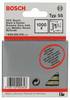 Bosch Accessories 1609200374 Smalrygklammer Type 55 1000 stk Dimensioner (L x B) 23 mm x 6 mm
