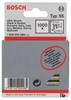 Smalrygklammer type 55 hærdet 6 x 1,08 x 26 mm 1000 stk Bosch Accessories 1609200388 Dimensioner (L x B) 26 mm x 6 mm