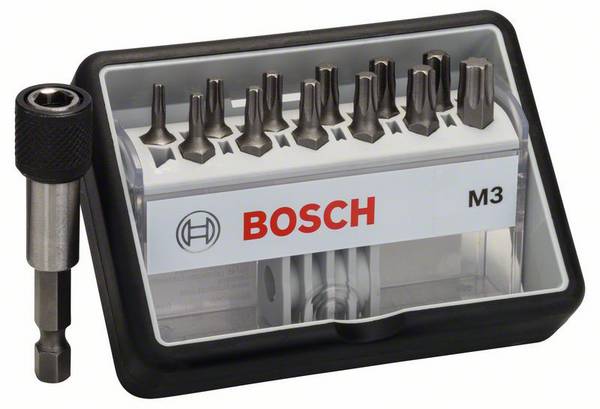 Bosch Accessories Robust Line 2607002565 Bitsæt 13 dele Indvendig sekskant (TX)
