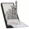 Bosch Accessories 2607010545 Hårdmetal Beton-spiralbor-sæt 7 dele 4 mm, 5 mm, 6 mm, 6 mm, 8 mm, 10 mm, 12 mm Cylinderskaft 1 Set