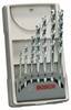 Bosch Accessories CYL-1 2607017079 Hårdmetal Sten-spiralbor-sæt 7 dele 3 mm, 4 mm, 5 mm, 6 mm, 6 mm, 7 mm, 8 mm Samlet længde 60 mm Cylinderskaft 1 Set