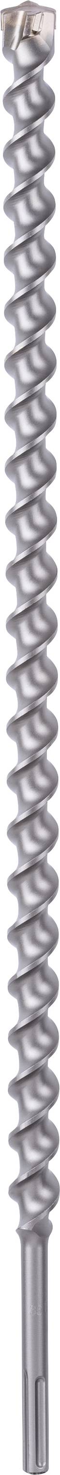 En lang metalspiral-fjeder.