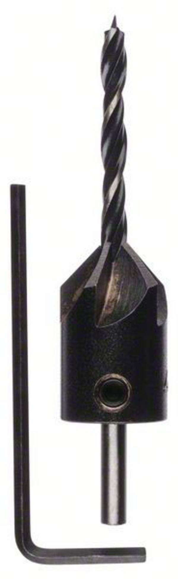 Bosch Accessories 2608596391 Træ-spiralbor 4 mm Samlet længde 70 mm Cylinderskaft 1 stk