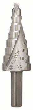 Bosch Accessories 2608597519 2608597519 HSS Trinbor   Samlet længde 70.5 mm   3-fladeskaft 1 stk