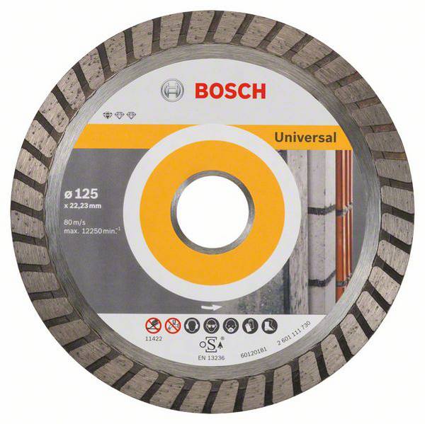 Bosch Accessories 2608602394 Bosch Power Tools Diamantskæreskive  Diameter 125 mm   1 stk