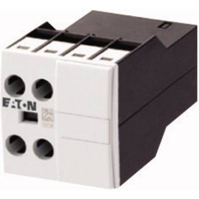 En multipolær elektrisk stikforbinder fra mærket Eaton. Den har fire tilslutningsbøsninger og en robust, rektangulær konstruktion.