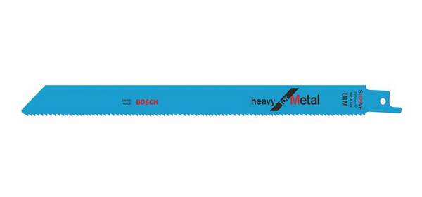 Bosch Accessories 2608657556 Bajonetsavklinge S 1125 VF Heavy for Metal Savbladslængde 225 mm 25 stk