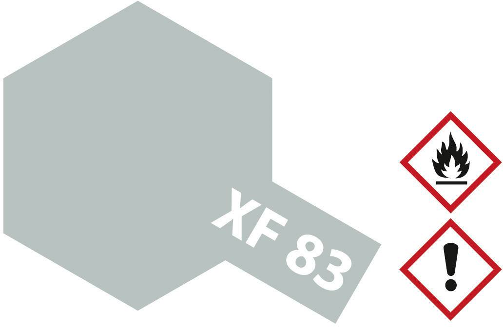 Tamiya Akrylmaling Havgrå 2 middel RAF XF-83 Glasbeholder 10 ml