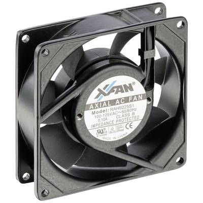 X-Fan RAH9225S1 Aksial ventilator 230 V/AC 34 m³/h (L x B x H) 92 x 92 x 25 mm 