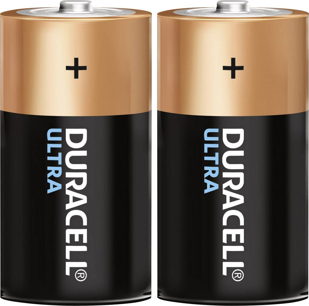 tælle Allergi Ægte C-batteri R14 Duracell Ultra LR14 Alkali-mangan 1.5 V 2 stk |  Conradelektronik.dk